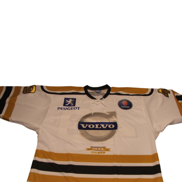 Matchtröja ishockey sublimation med påsydd klubblogga. Pris 25st á 895:-