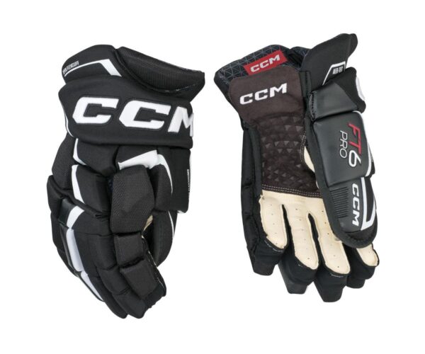 CCM FT6 pro Handskar svart-vit
