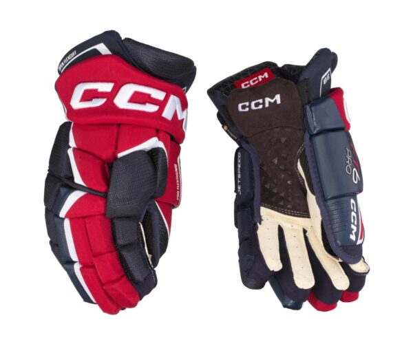 CCM FT6 pro Handskar röd-marin-vit